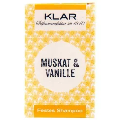 Festes Shampoo Muskat & Vanille 100 g