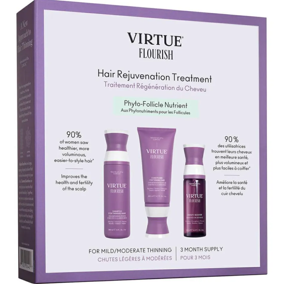 Flourish Hair Rejuvenation Treatment 3 month supply Set