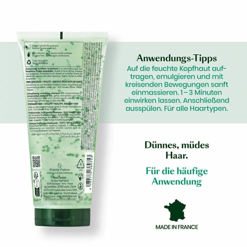 Forticea Vitalisierendes kräftigendes Shampoo 200 ml