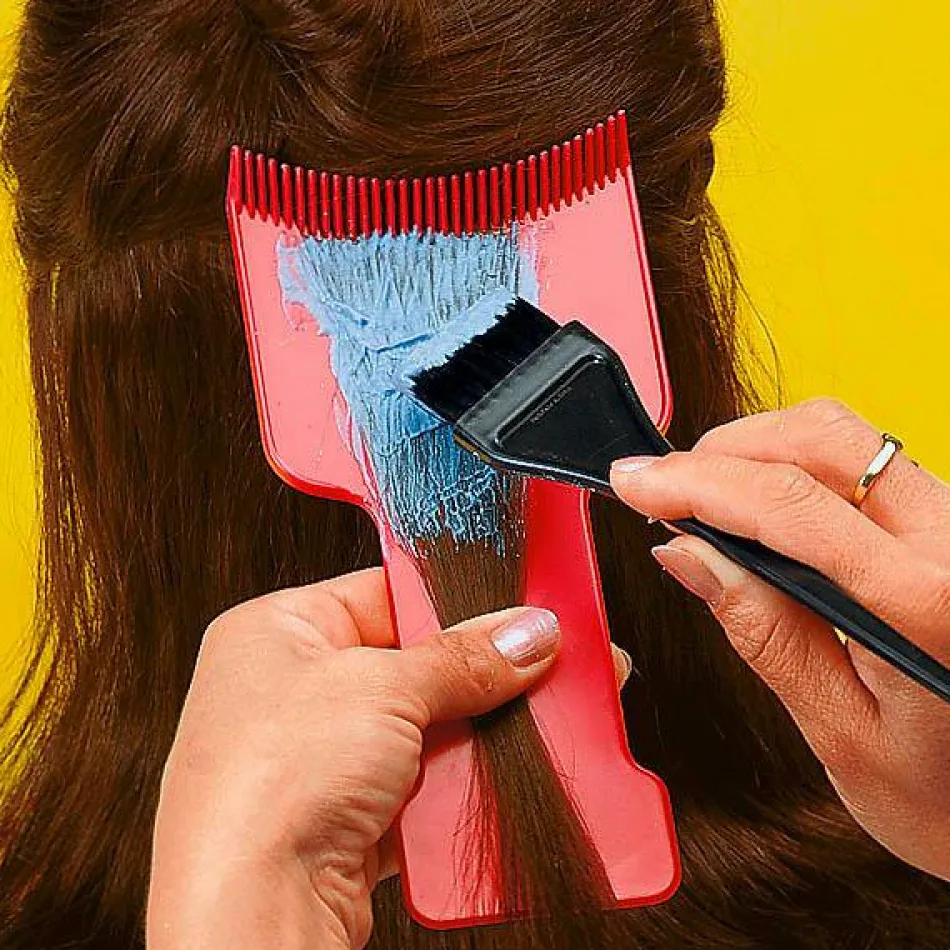 Färbekelle für Haarsträhnen