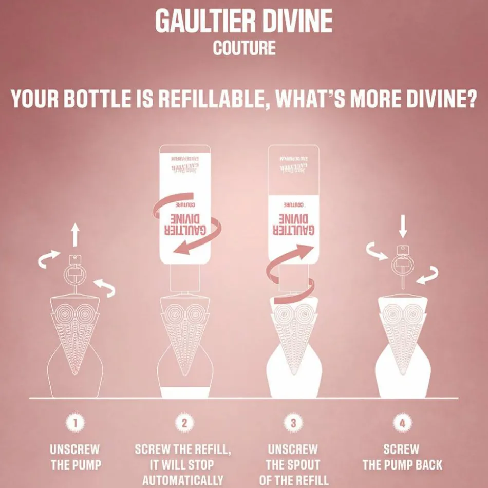 Gaultier Divine Couture Eau de Parfum Refill 200 ml