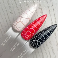 Gel Lack Black Crackle Look 6 ml