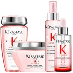Genesis   BUNDLE FETTENDER ANSATZ (Shampoo 250 ml + Maske 200 ml + Leave-In 150 ml + Serum 90 ml)
