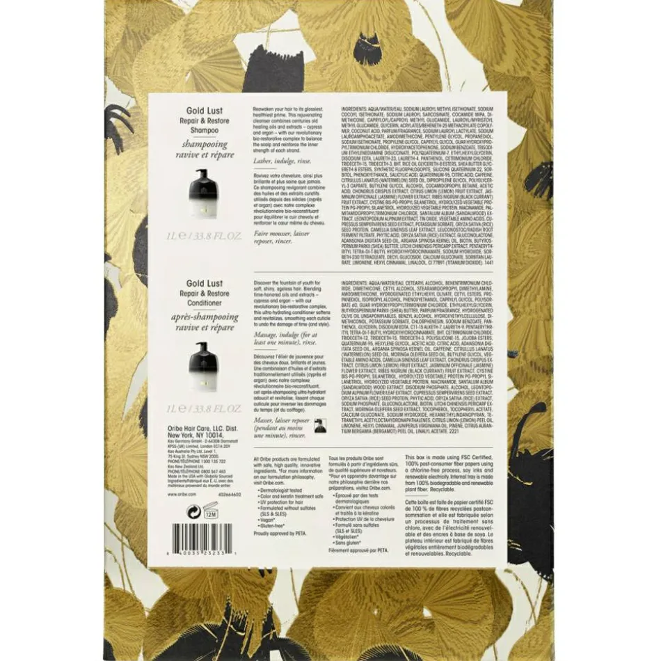 Gold Lust Duo Liter Value Set