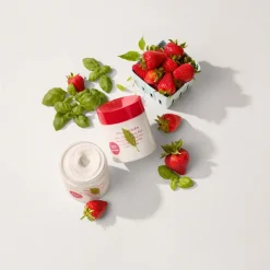 GREEN TEA   Strawberry Basil Honey Drops Body Cream 500 ml