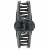 Haarklammer 9,5 cm schwarz shiny