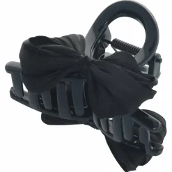 Haarklammer Schleife schwarz