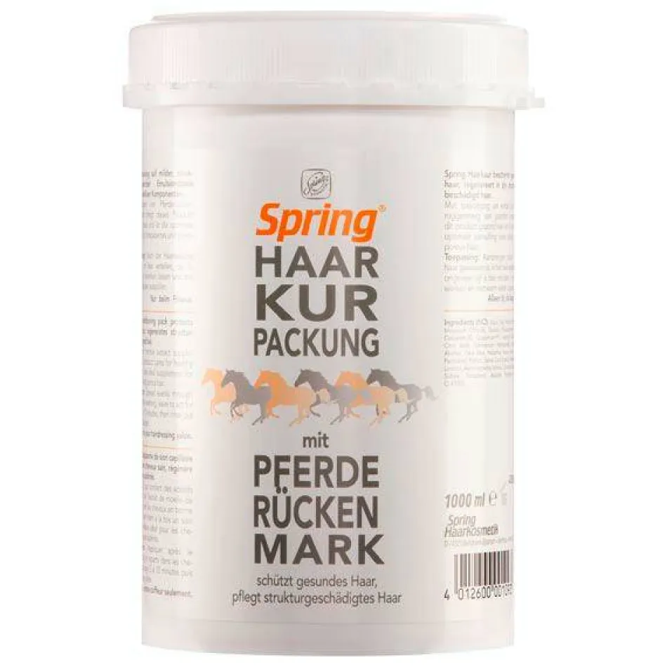 Haarkurpackung mit Pferderückenmark 1 Liter