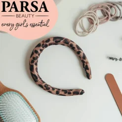 Haarreif in Leoparden-Optik