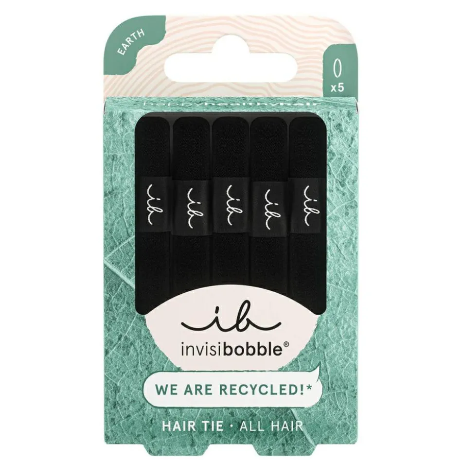 HAIR TIE Black 5 Stück