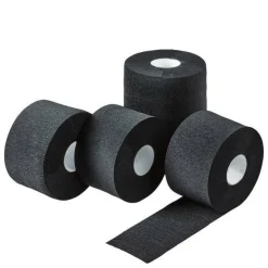 Halsschutzkrausen schwarz 5 Rollen