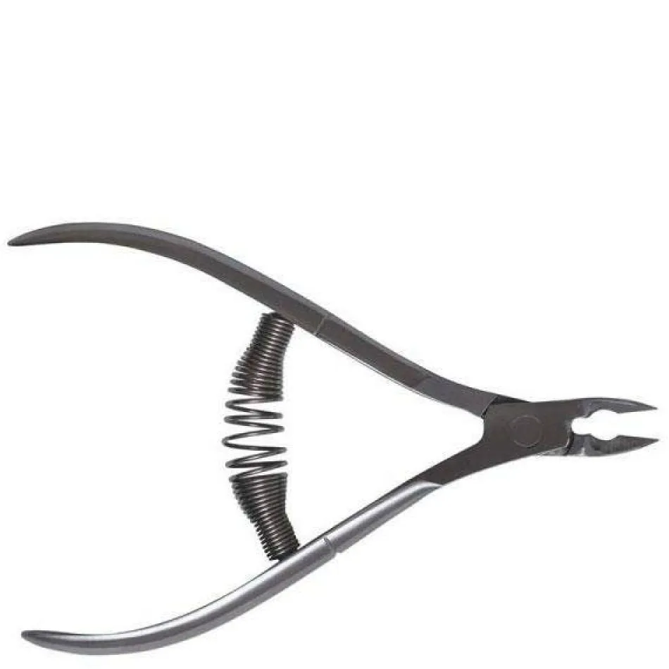 Hautzange Edelstahl mit Spiralfeder