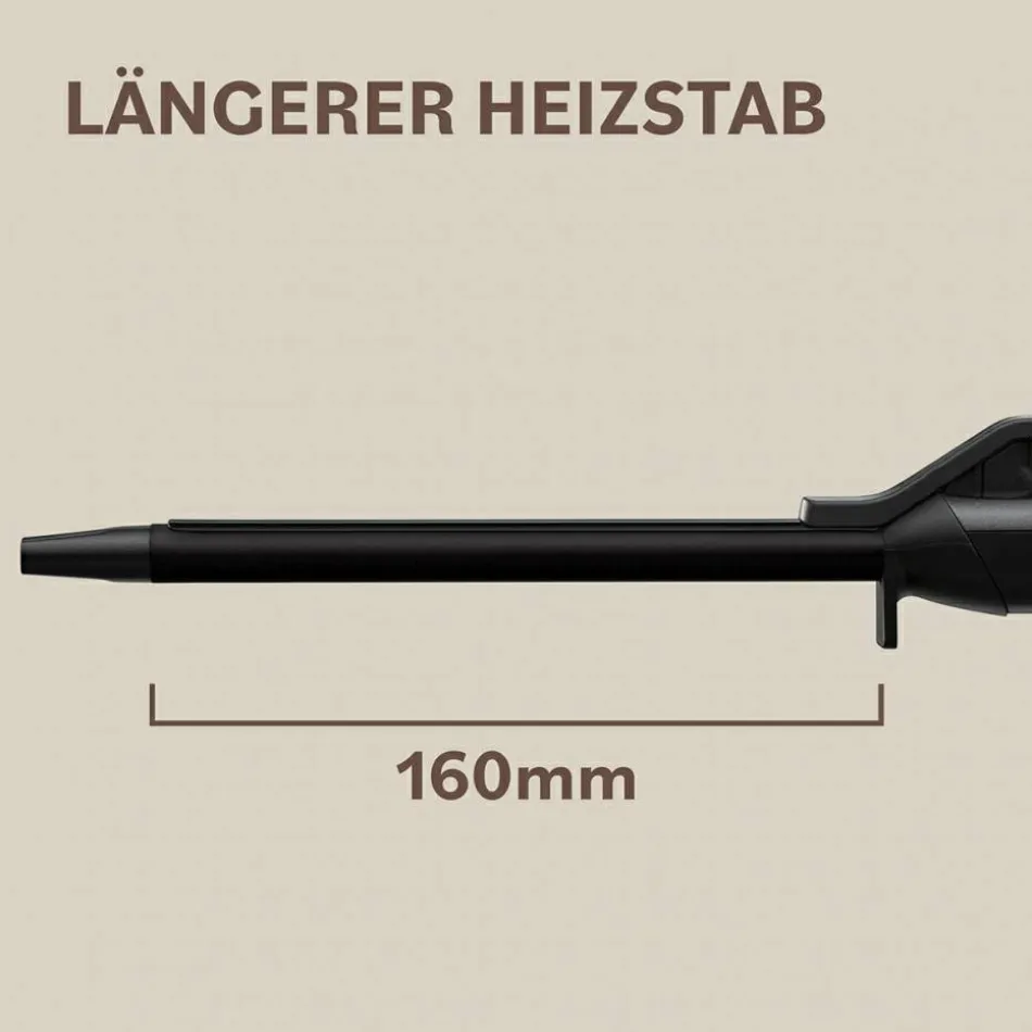 High Performance Curling Tong 13 mm mit Klammer