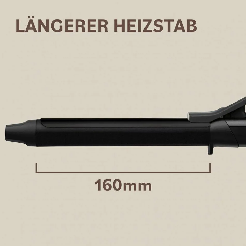 High Performance Curling Tong 25 mm mit Klammer