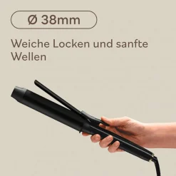 High Performance Curling Tong 38 mm mit Klammer