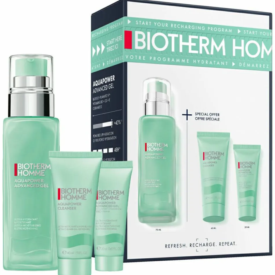 Homme Aquapower Routine Set