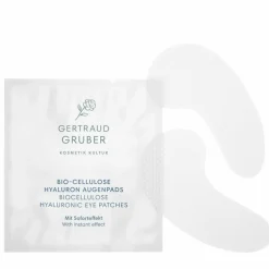 HYDRO WELLNESS PLUS   Bio-Cellulose Hyaluron Augenpads 4 x 2 Stück