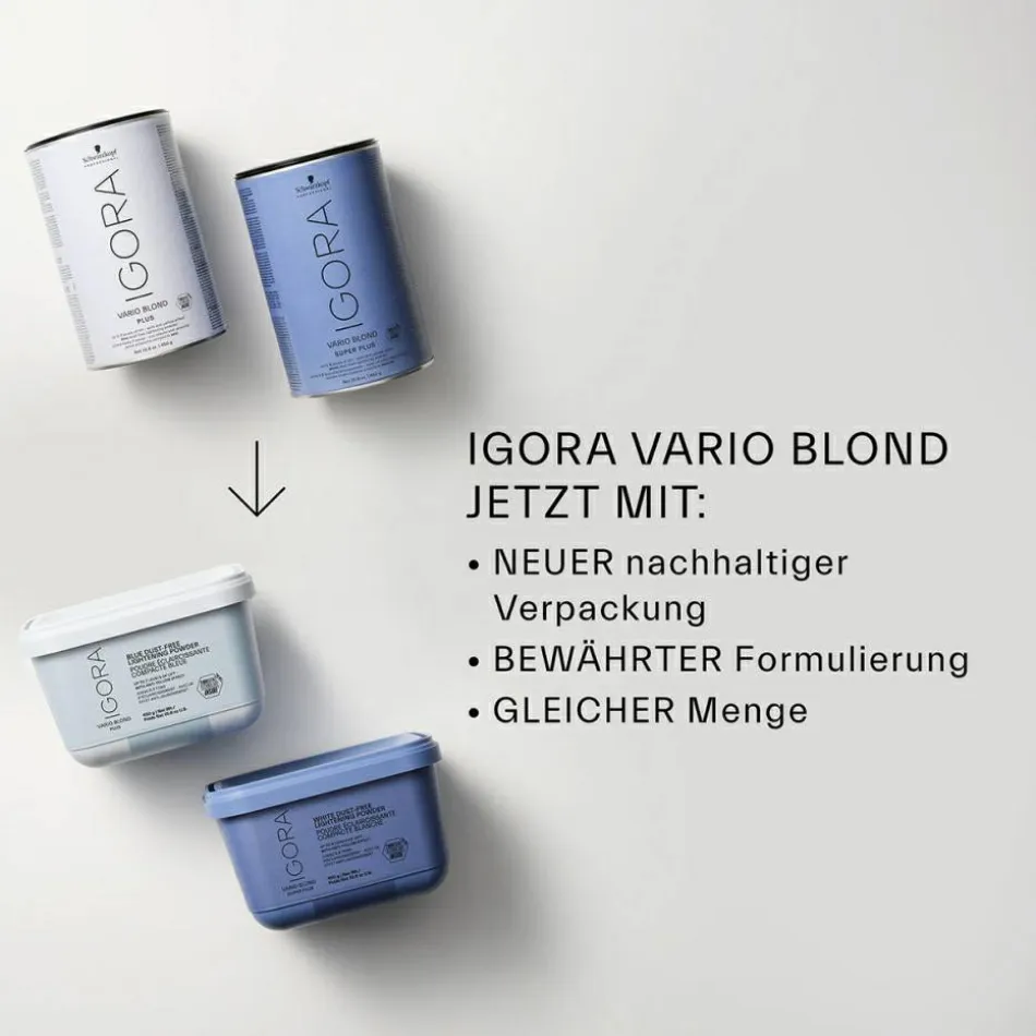 IGORA VARIO BLOND SUPER PLUS Powder Lightener 450 g