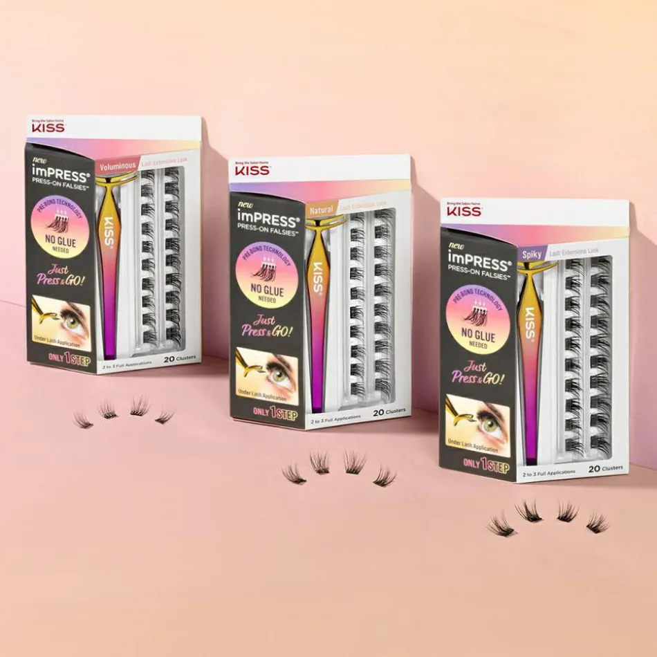 imPRESS FALSIES Press-on Lash KIT 02 Voluminous