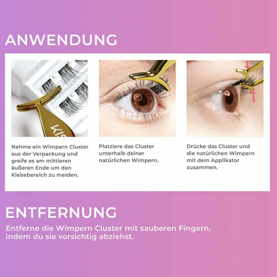 imPRESS FALSIES Press-on Lash KIT 02 Voluminous