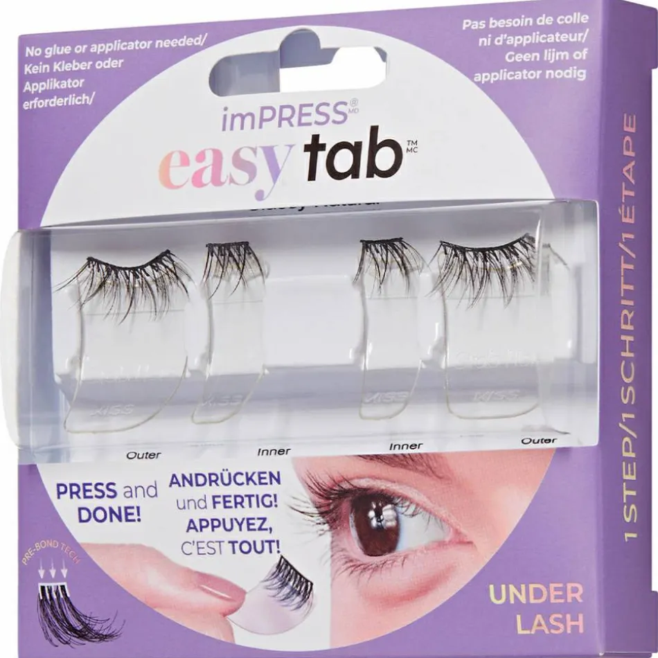imPRESS Press on Falsies Easy Tab 01 - Classy Natural