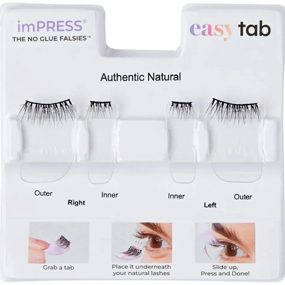 imPRESS Press on Falsies Easy Tab 02 - Authentic Natural