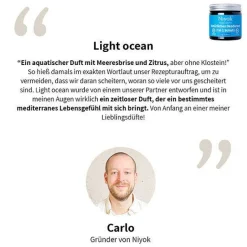2 in 1 anti-transpirante Deocreme - Light ocean 40 ml