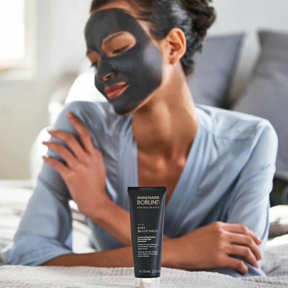 2 IN 1 BLACK MASK 75 ml
