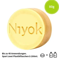 2 in 1 festes Shampoo + Conditioner - Green touch 80 g