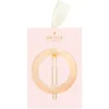 Ivory round barrette