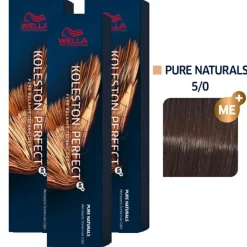 Koleston Perfect ME+ Pure Naturals 3er Set 5/0 Hellbraun 3 x 60 ml