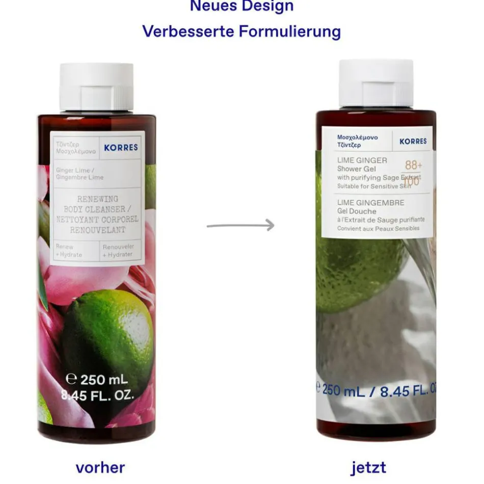 LIME GINGER Duschgel 250 ml