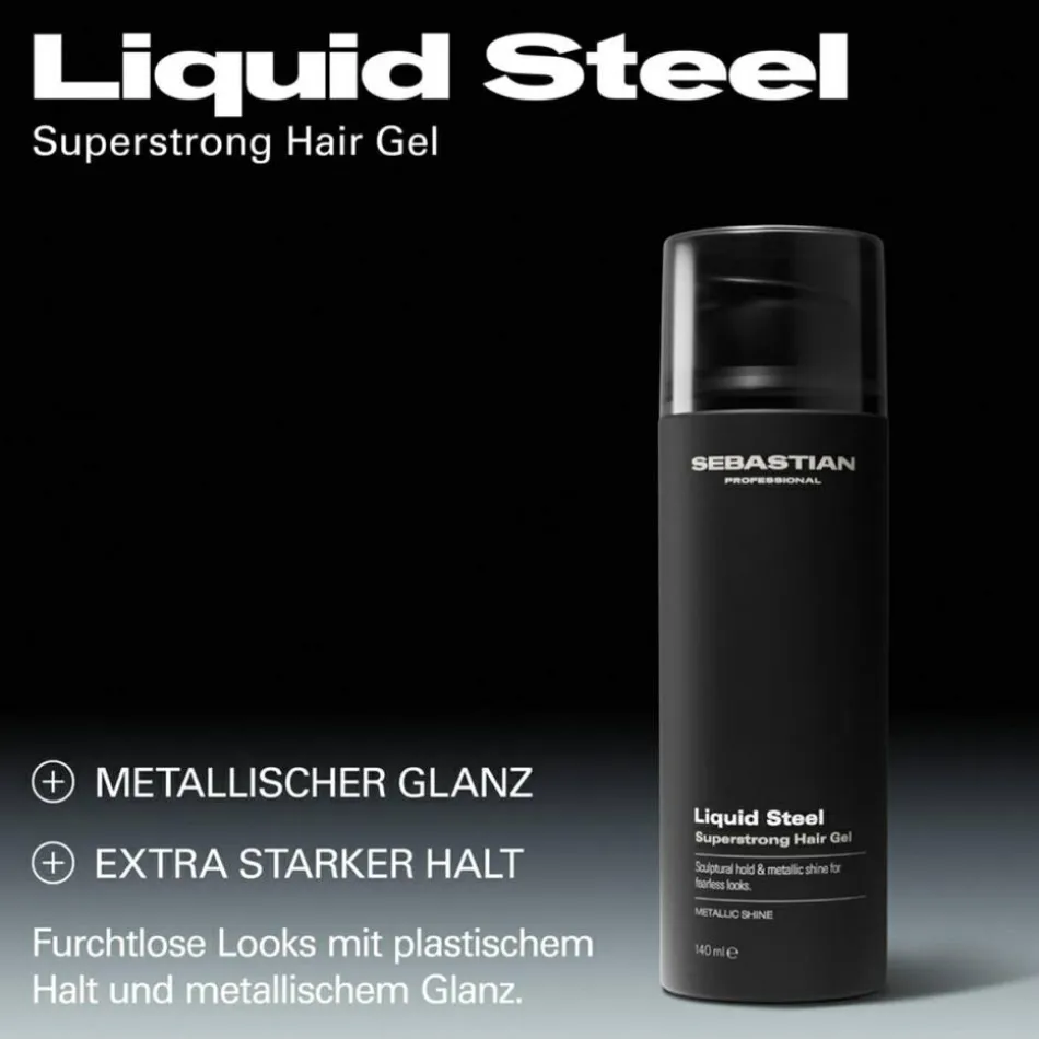 Liquid Steel Superstrong Hair Gel sehr starker Halt 140 ml