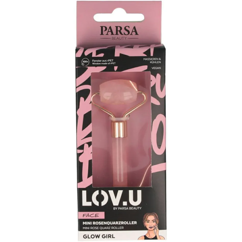LOV.U Mini-Rosenquarzroller