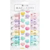 Macarons Combi Abteilclips sortiert pastell 6 x 2 Stück