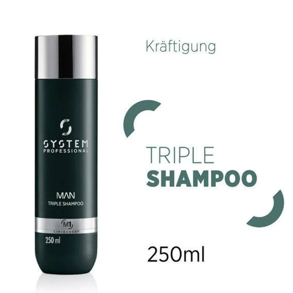 MAN M1 Triple Shampoo 250 ml