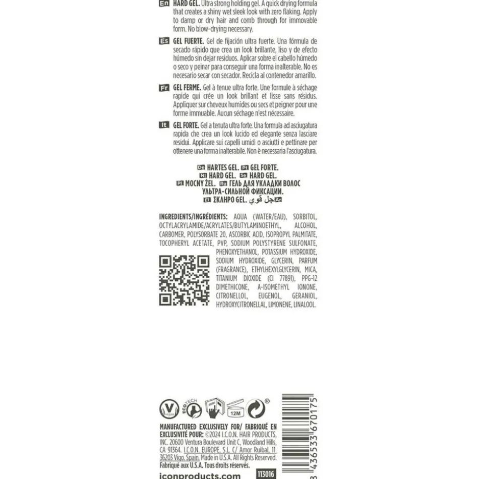 Mane Control Hard Gel 150 ml