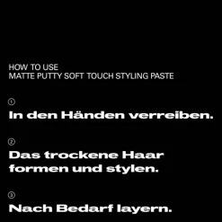 Matte Putty Soft Touch Styling Paste 75 g