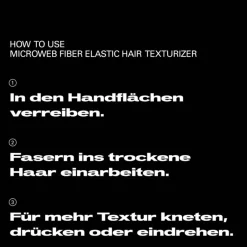 Microweb Fiber Elastic Hair Texturizer leichter Halt 45 ml
