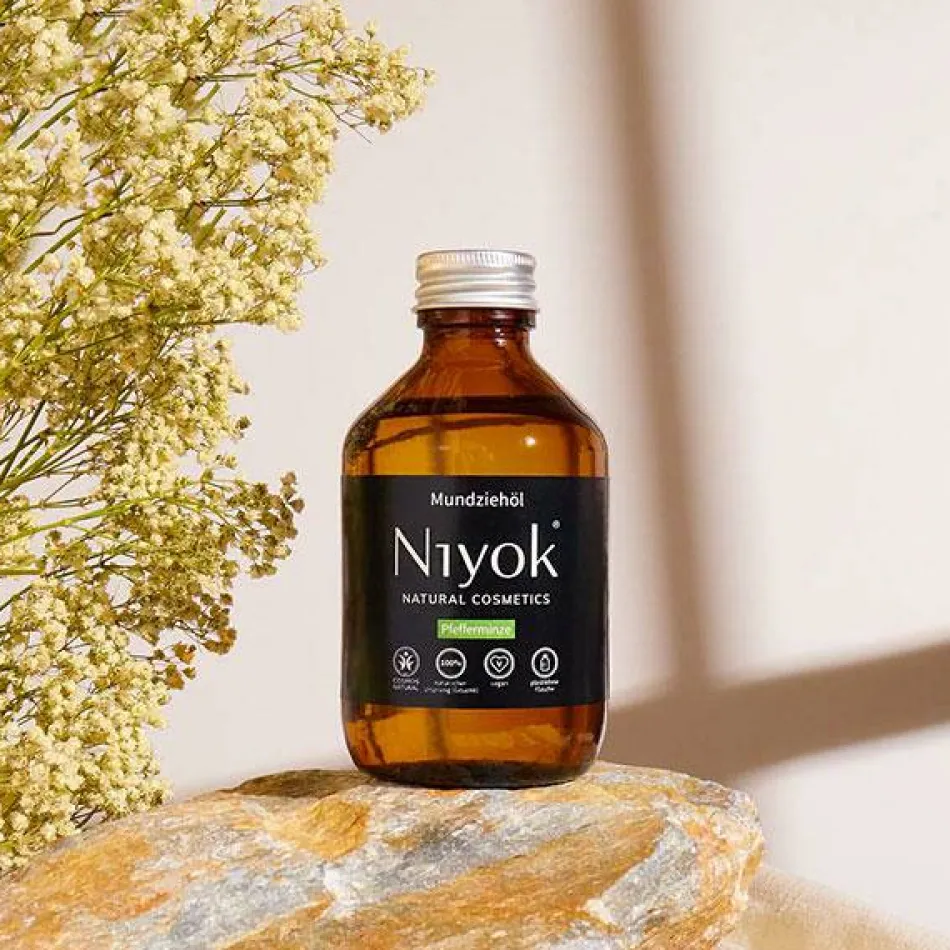 Mundziehöl aus Kokosöl - Pfefferminze 200 ml