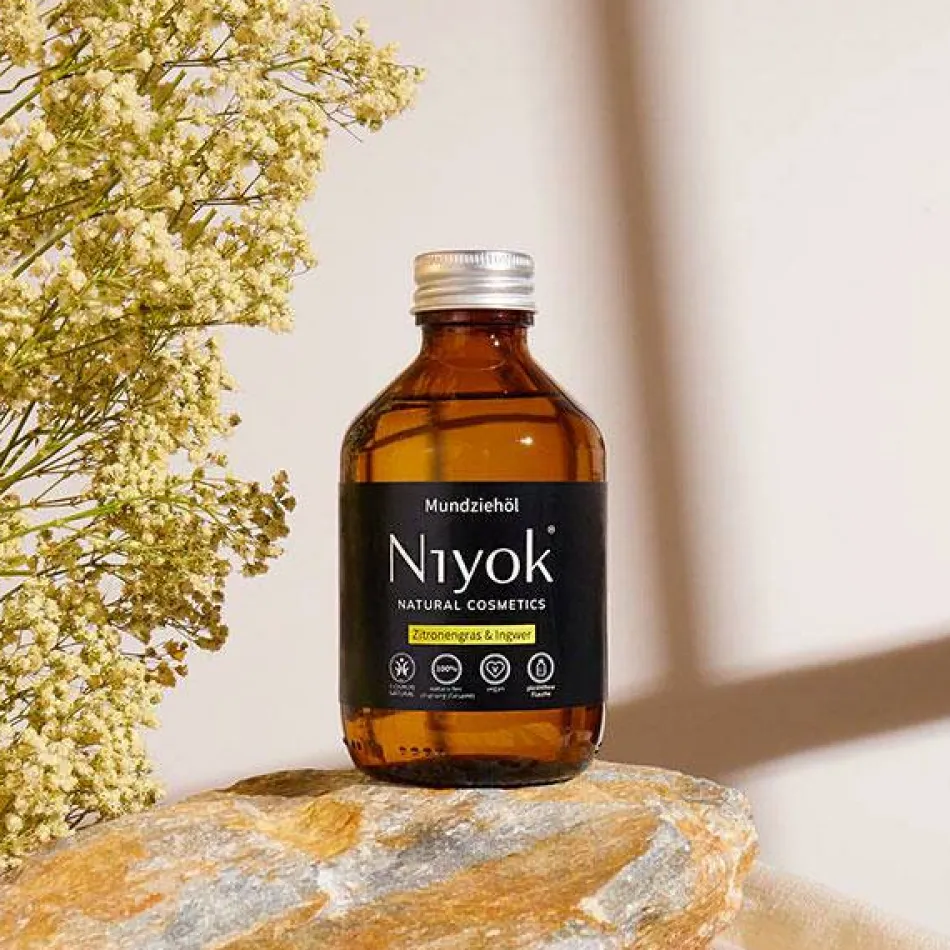 Mundziehöl aus Kokosöl - Zitronengras & Ingwer 200 ml