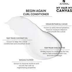 My Hair My Canvas   Begin Again Curl Conditioner 201 ml