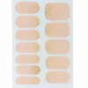 Nagelfolien Nude mit Gold-Sprenkeln - Luxury Nude