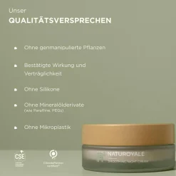 NATUROYALE Smoothing Night Cream 50 ml