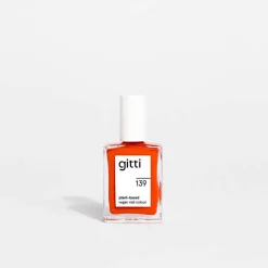 no. 139 Nail Polish Fiery Orange Red 15 ml