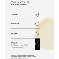 Oil Control Ultra Fluid Cica Sunscreen SPF 50 PA++++ 100 ml