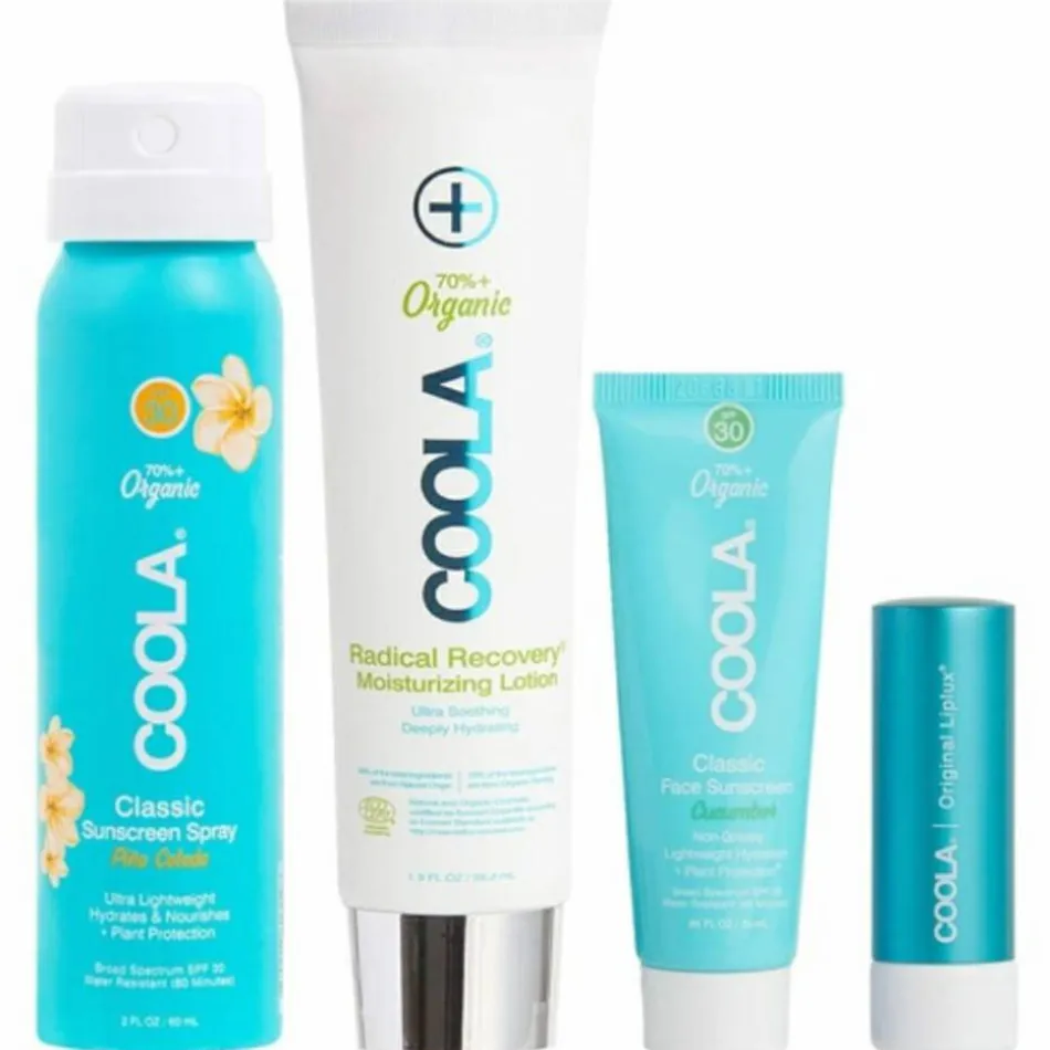 Organic Suncare Travel Set