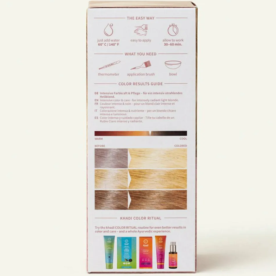 Pflanzenhaarfarbe Hellblond 100 g