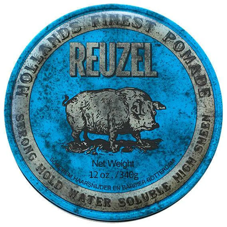 Pomade Blue Strong Hold High Sheen