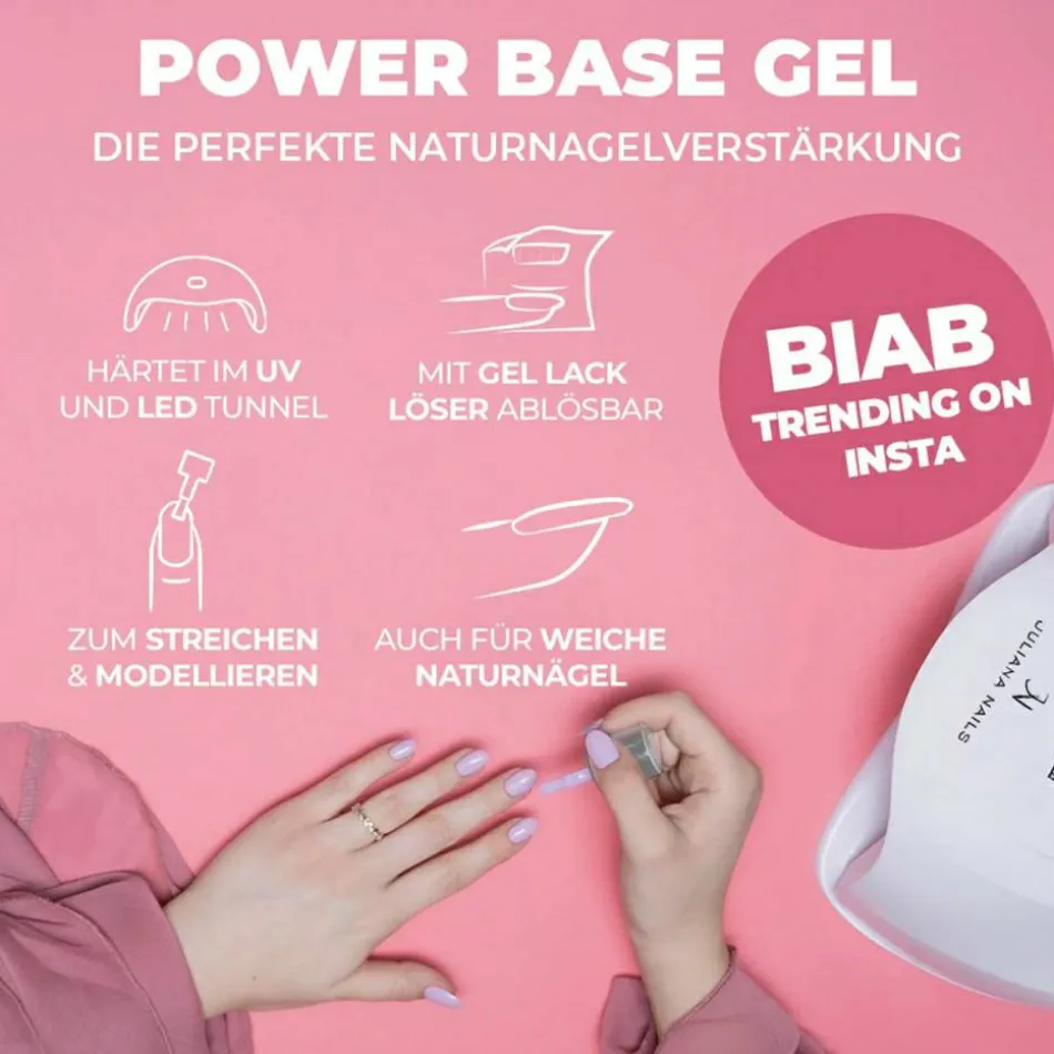 Power Base Gel Soft Rose 15 ml